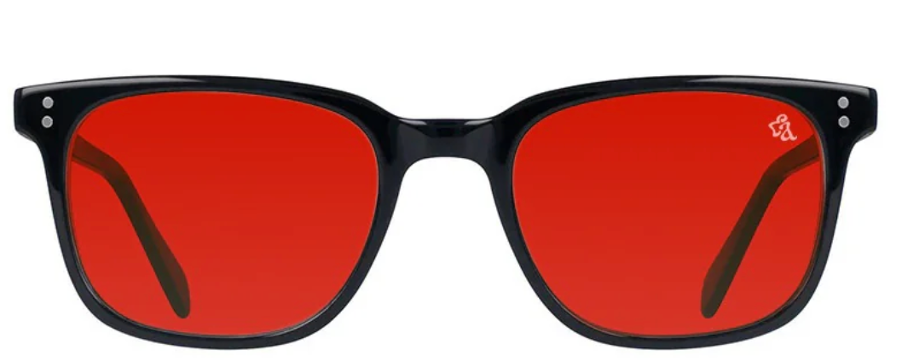 Asteri SleepSync™ Red Lens Blue Light Blocking Glasses – Night-Time Sleep Glasses