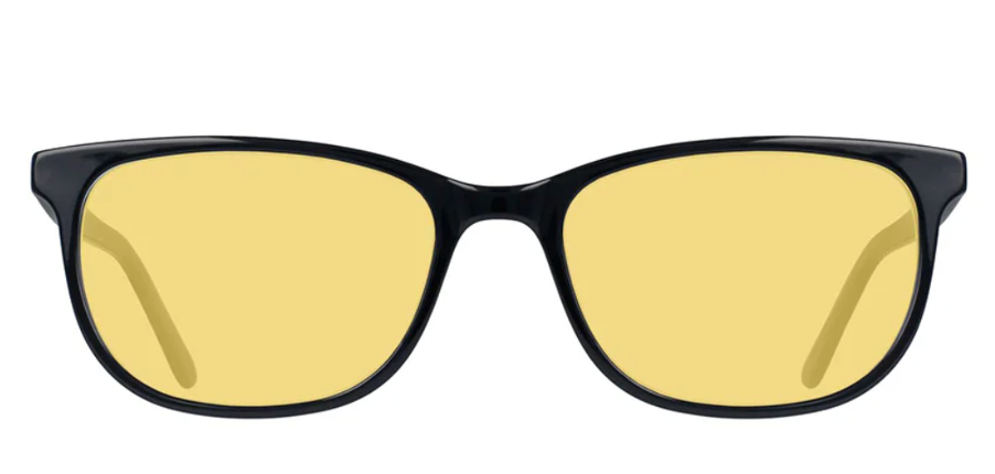 Helio FocusPlus™ Yellow Lens Blue Light Blocking Glasses – Day & Night Protection