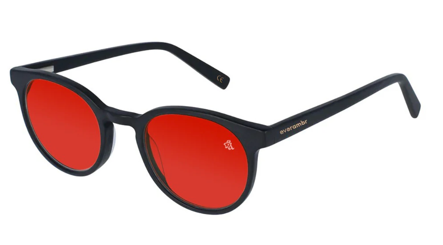 Lennox SleepSync™ Red Lens Blue Light Blocking Glasses – Night-Time Sleep Glasses