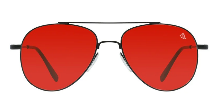 Pallas SleepSync™ Red Lens Blue Light Blocking Glasses – Night-Time Sleep Glasses