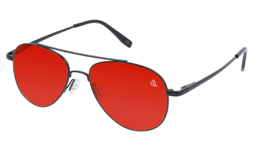 Pallas SleepSync™ Red Lens Blue Light Blocking Glasses – Night-Time Sleep Glasses