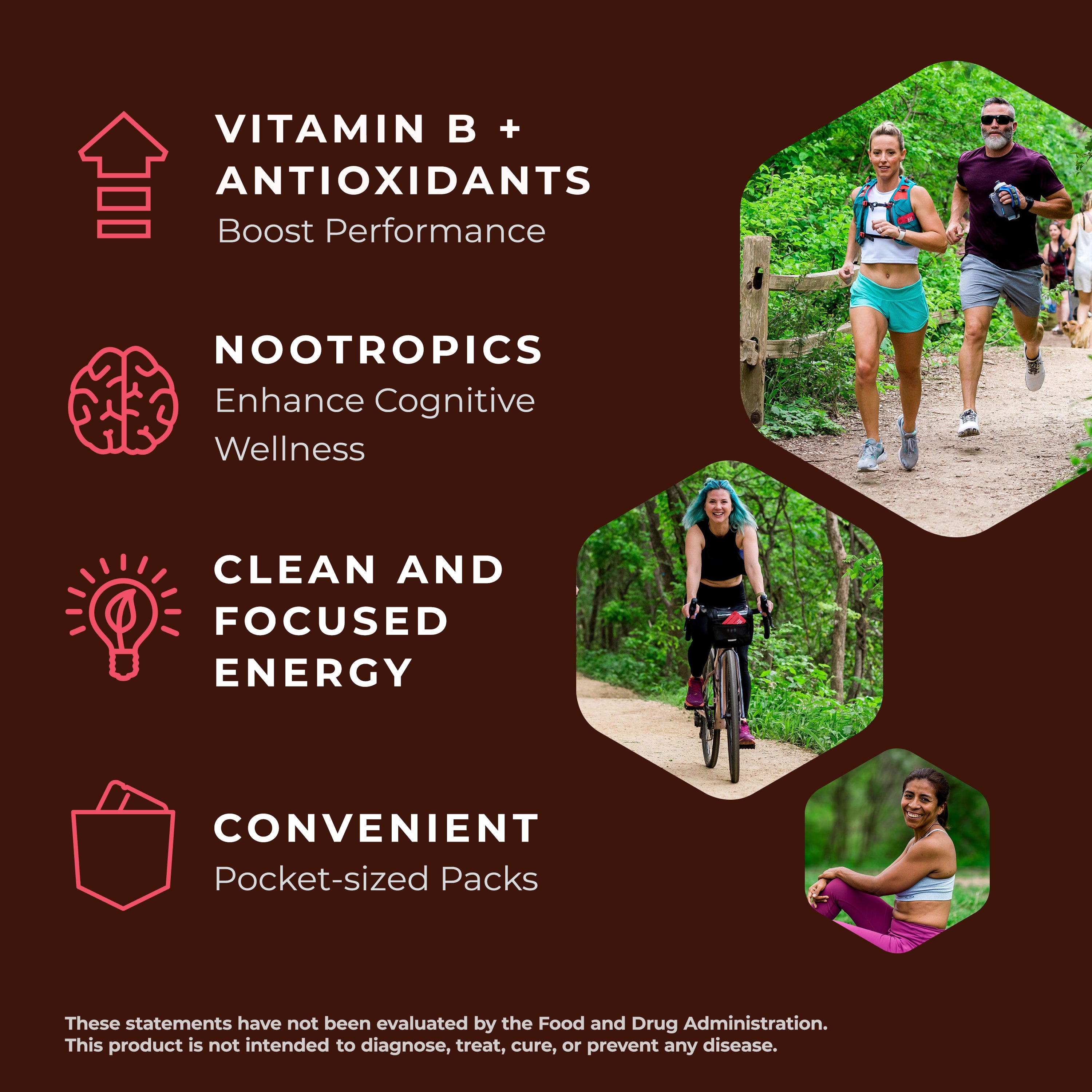 Mocca Shots Energy Gummies – Fast-Acting Caffeine Boost Without the Jitters - Dark Chocolate Raspberry - 12 Packs