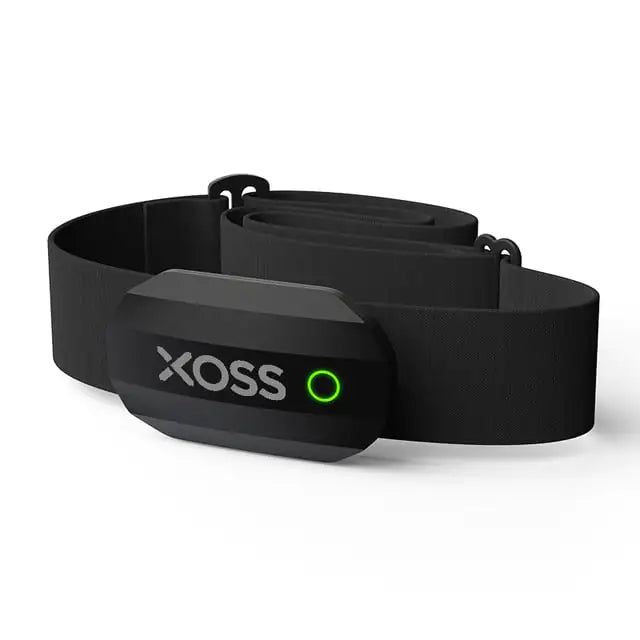 Bluetooth & ANT+ Chest Heart Rate Belt – IP67 Waterproof HR Monitor Strap (30–240 BPM), 300 hr Battery, Adjustable 65–95 cm for Running, Cycling & Fitness Training
