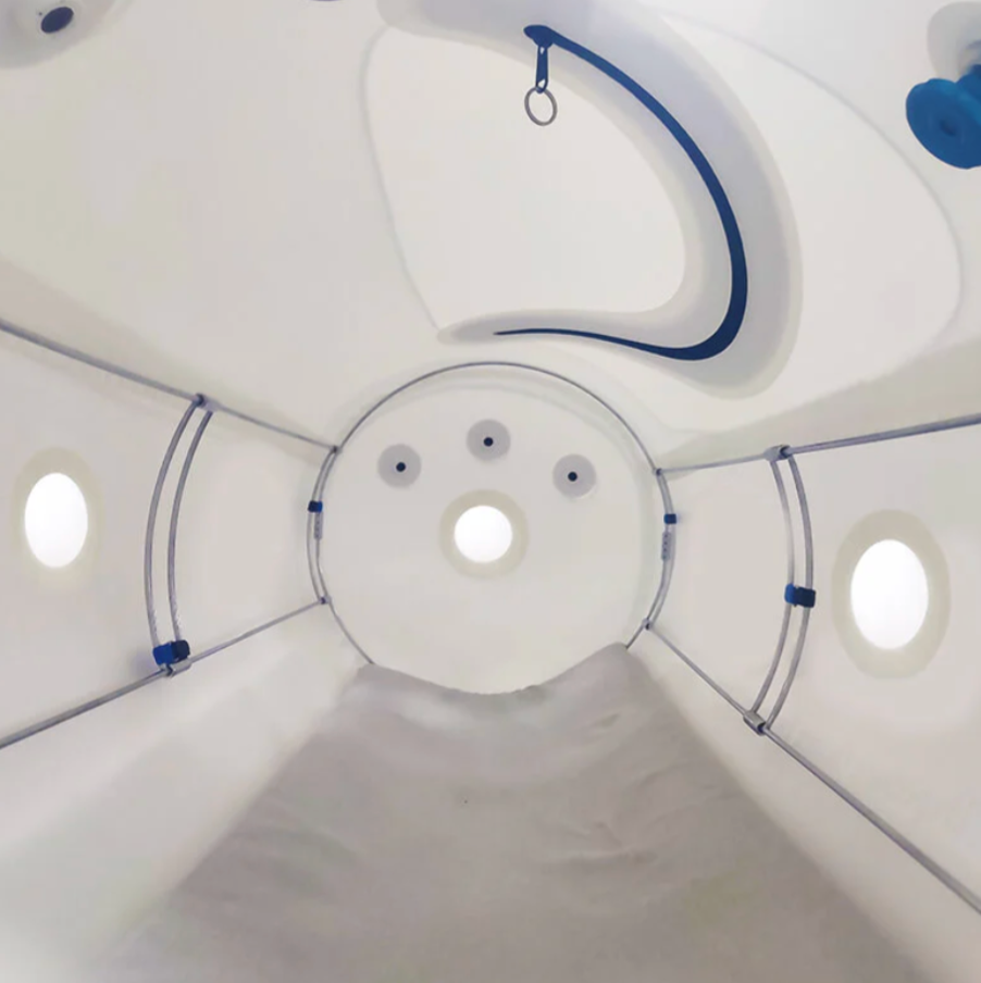 Lying Down Hyperbaric Chamber – 1.5 ATA Soft-Shell Home HBOT