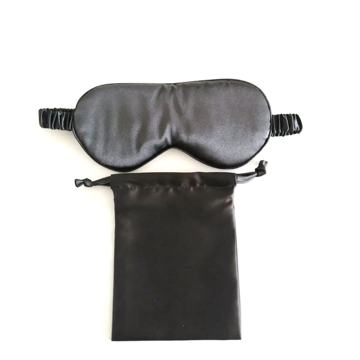 Soft Eyes Adjustable Sleep Mask & Travel Pouch Set – Light‑Blocking, Ultra‑Soft Eye Cover for Restful Sleep & Relaxation